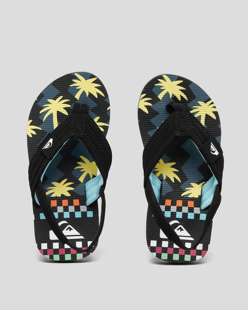 Quiksilver Toddlers' Molokai Layback SP KD Thongs for Mens