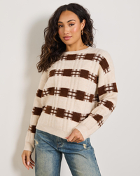 Ava And Ever Orion Crew Neck Knit Jumper for Womens image number null