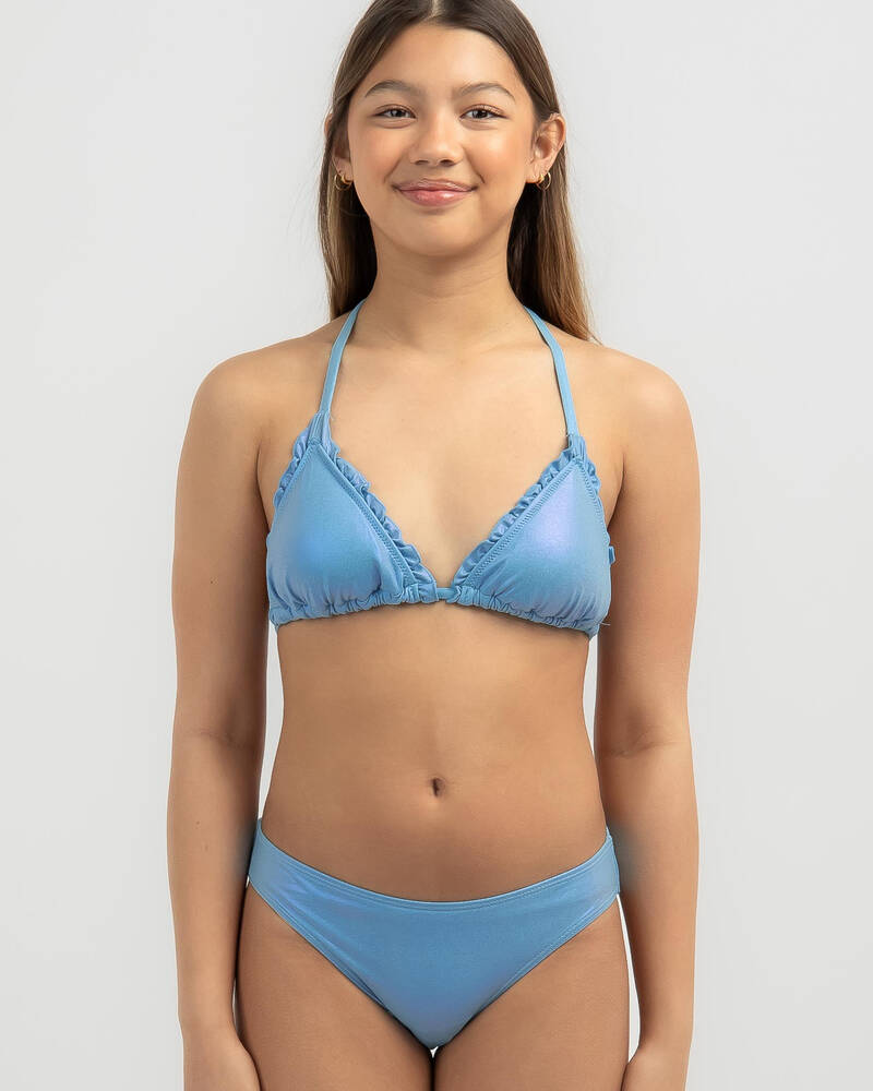 Kaiami Girls' Princess Triangle Bikini Set for Womens