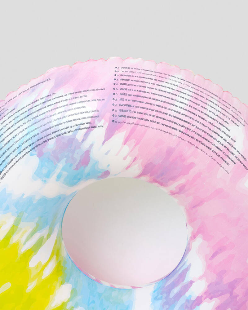 Sunnylife Tie Dye Sorbet Inflatable Pool Ring for Unisex