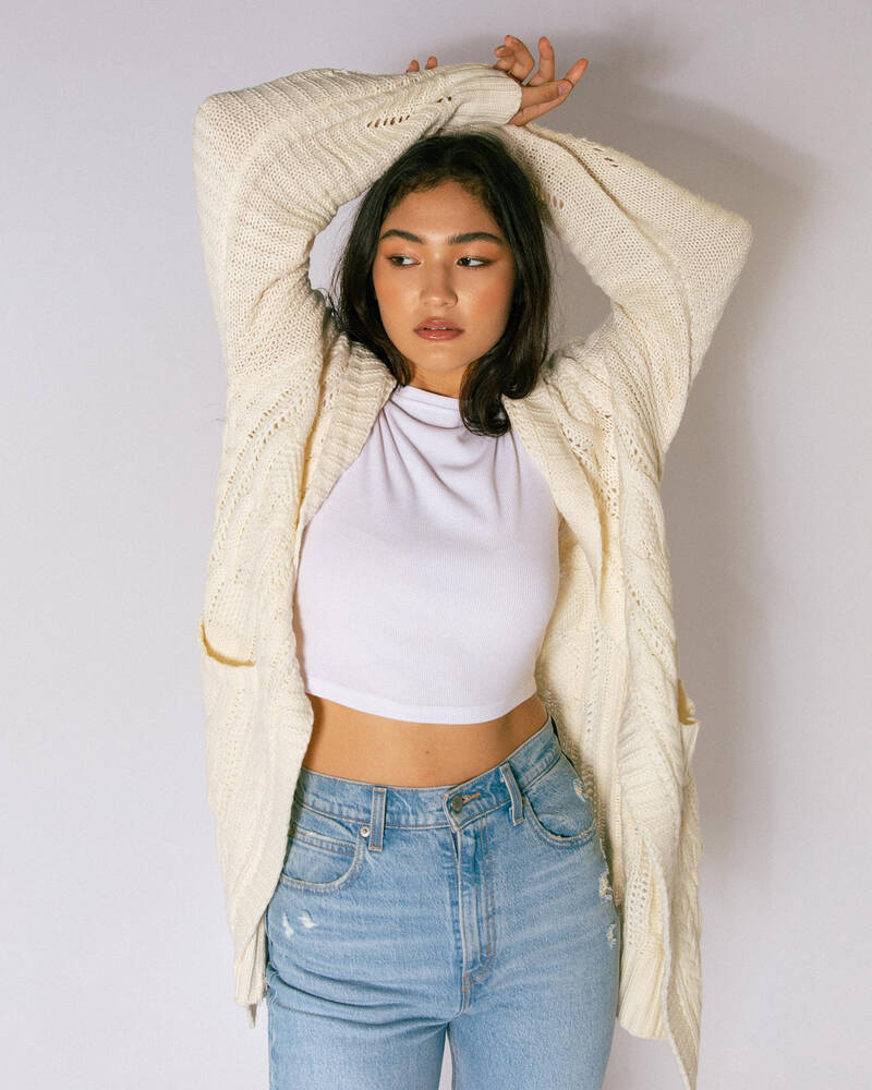 Mooloola Bondi Knit Hoodie for Womens