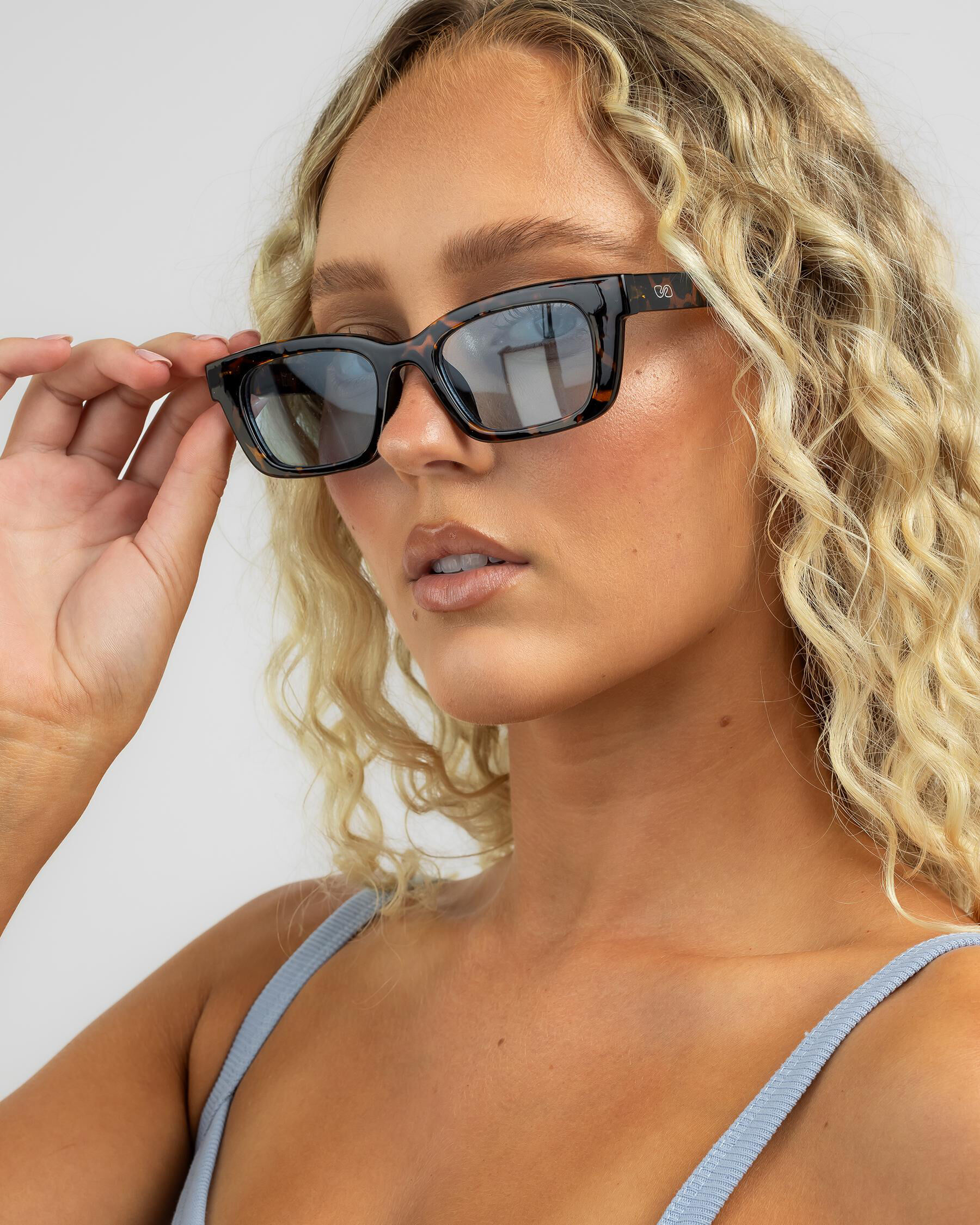 szade west end sunglasses サングラス Shop Szade Eyewear West End Sunglasses In Tortoise/aqua - Fast