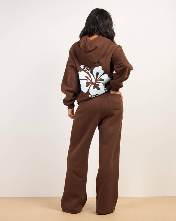 Malibu Lounge Malibu Lounge Hibiscus Sweatpants for Womens