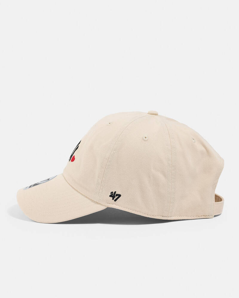 Forty Seven NY Hearts Clean Up Baserunner Cap for Womens