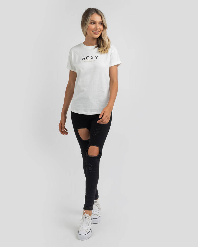Roxy Epic Afternoon Word T-Shirt for Womens