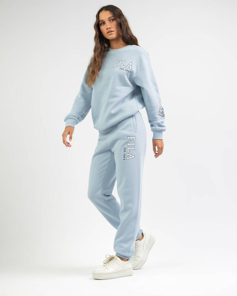 Shop Fila City Cassie Track Pants In Skyway Fast Shipping & Easy Returns City Beach Australia