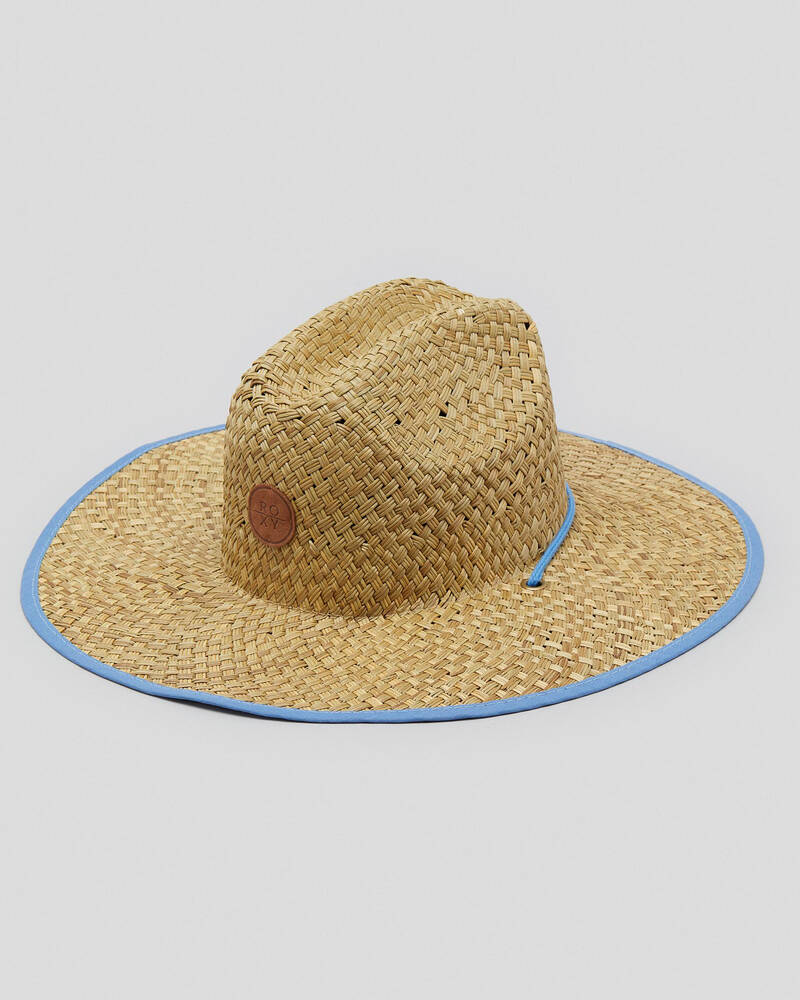 Roxy Girls' Pina To My Colada Printed Panama Hat for Womens