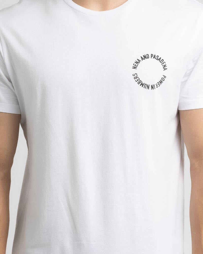 Nena & Pasadena Radius Cape Back T-Shirt for Mens