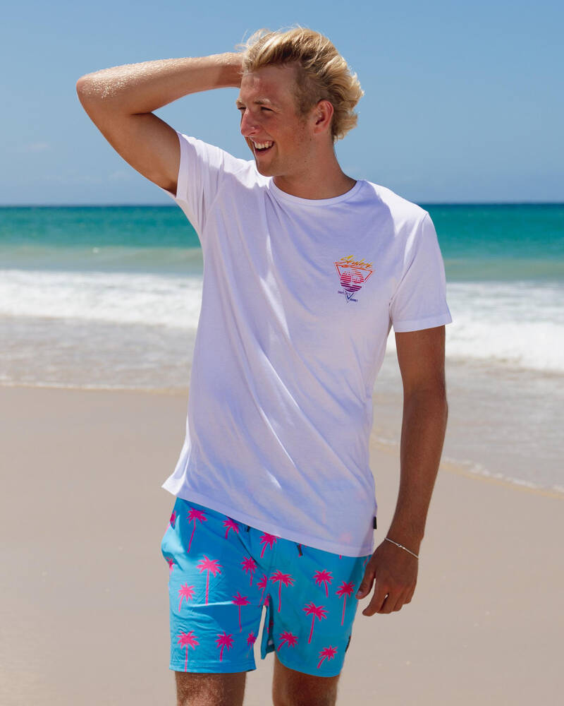 Skylark Fluro Tropics Mully Shorts for Mens