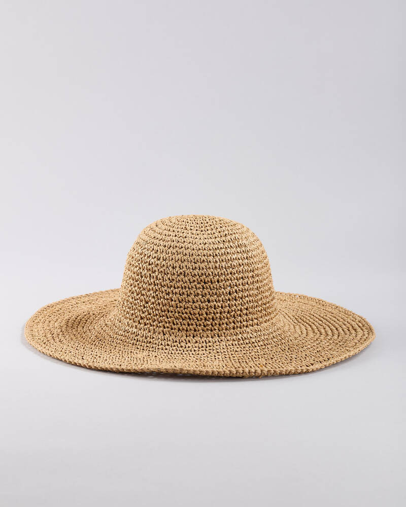 Rusty Romance Floppy Hat for Womens