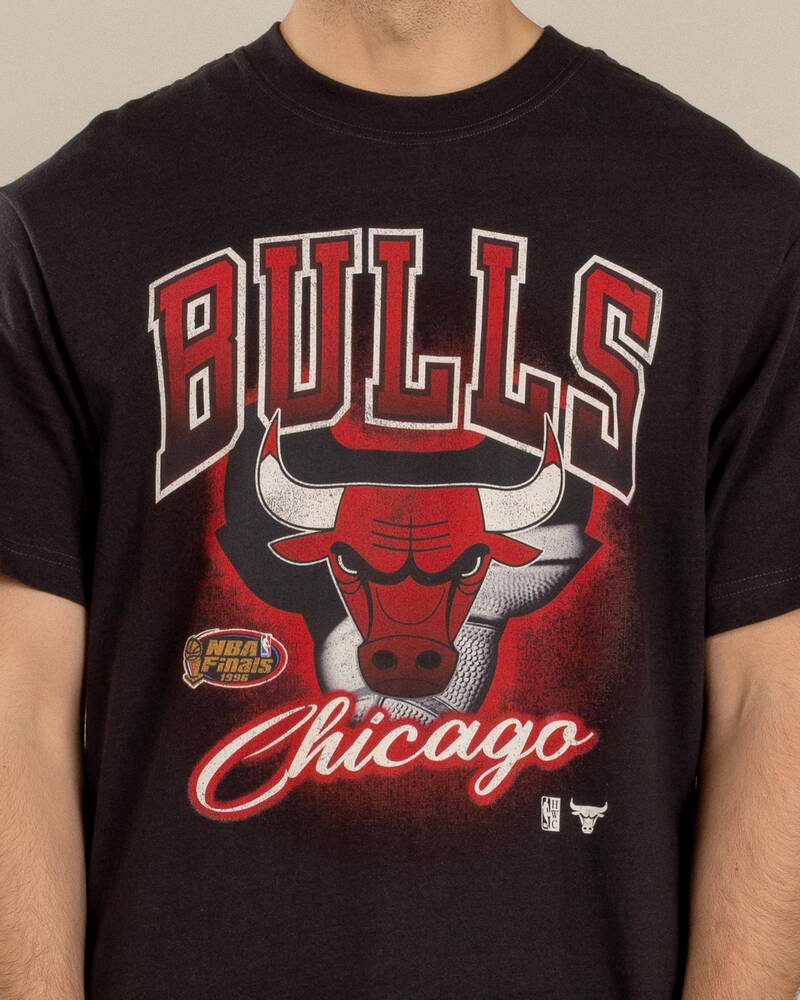 Mitchell & Ness Chicago Bulls Frame T-Shirt for Mens