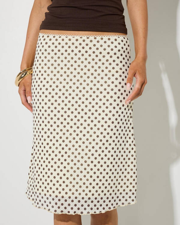 Ava And Ever Elina Midi Skirt for Womens