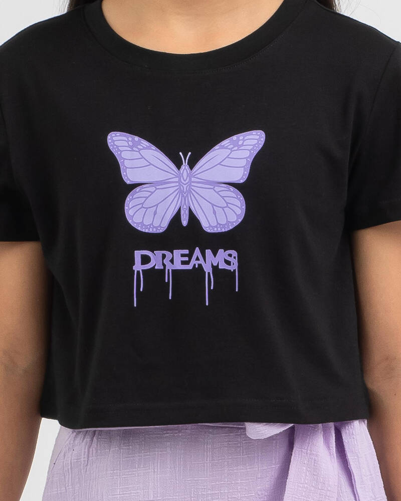 MRKT. Girls' Dreamer Baby Tee for Womens