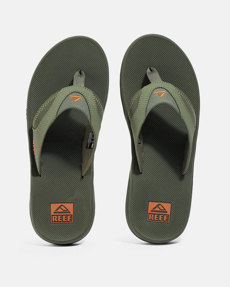 Reef Cushion Fanning Thongs for Mens