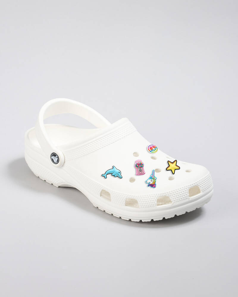 Crocs Girls Rule Jibbitz 5 Pack for Unisex