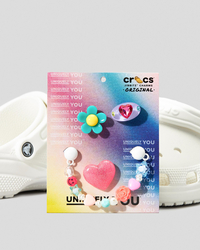 Crocs Trendy Jewellery Jibbitz 5 Pack for Unisex image number null
