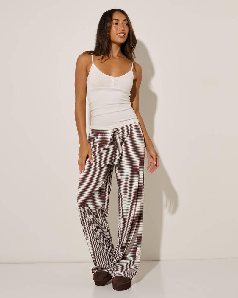 Malibu Lounge Serena Stripe Pyjama Pants for Womens
