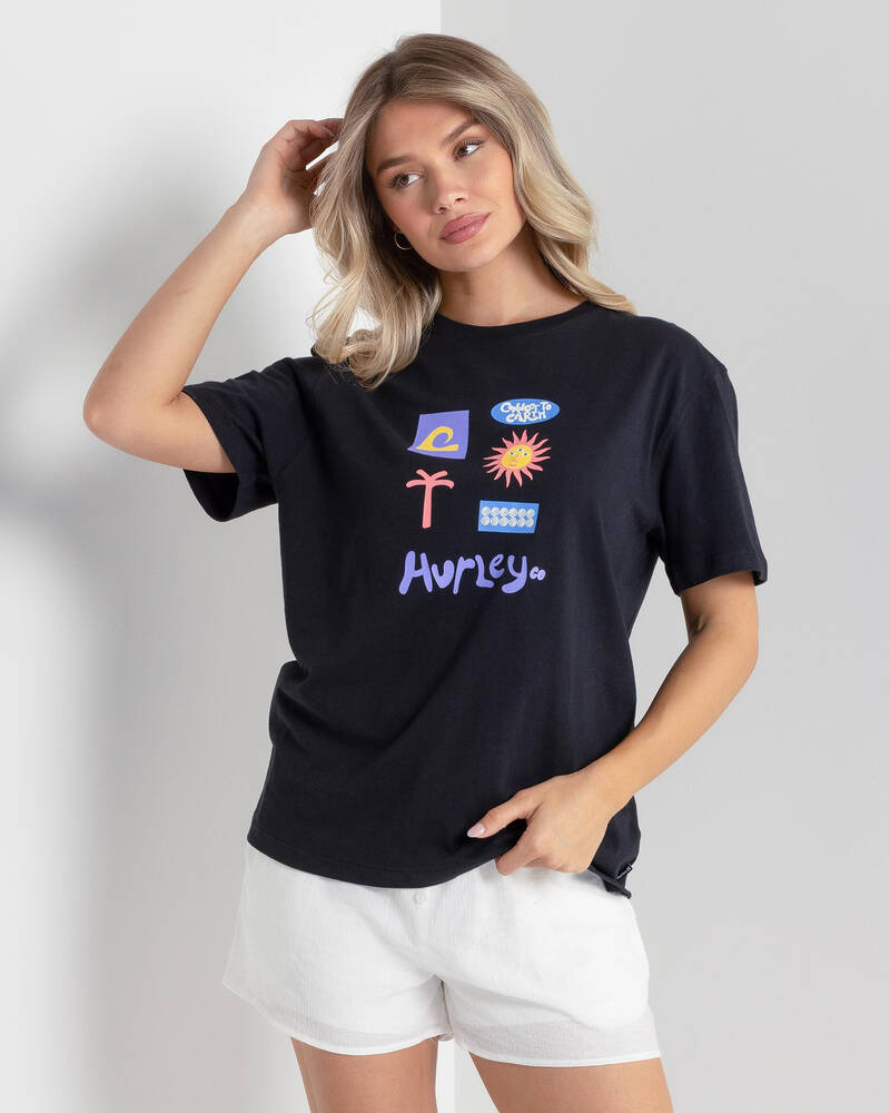 Hurley Organic Connect T-Shirt for Womens