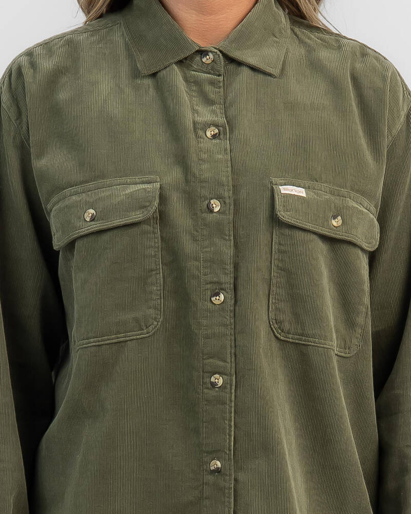 Brixton Bowery Boyfriend Shirt for Womens