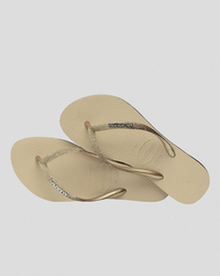 Havaianas Slim Sparkle Thongs for Womens image number null