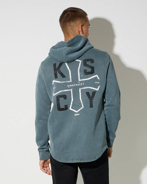 Kiss Chacey Tension Dual Curved Hoodie for Mens