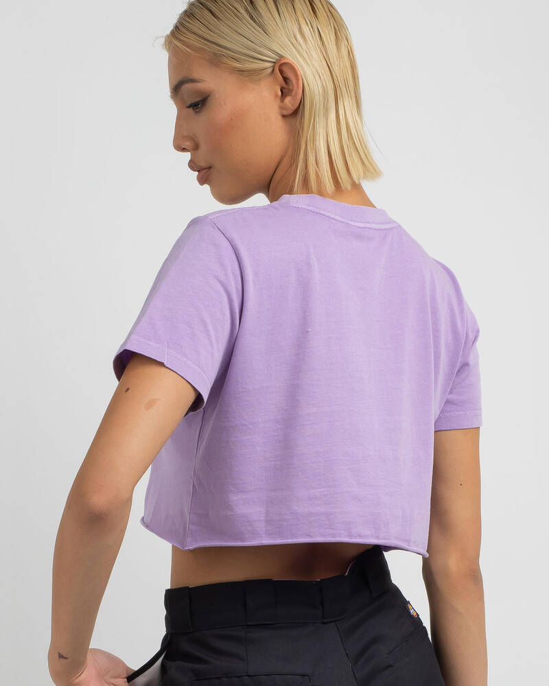 Santa Cruz Optus Dot Cut Off T-Shirt for Womens