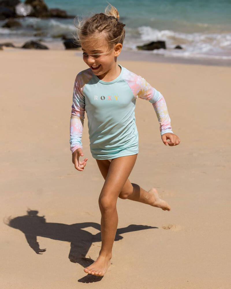 Roxy Toddlers' Fairy Beach Long Sleeve Rash Vest Set for Womens
