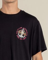 Salty Life Sink or Swim T-Shirt for Mens image number null