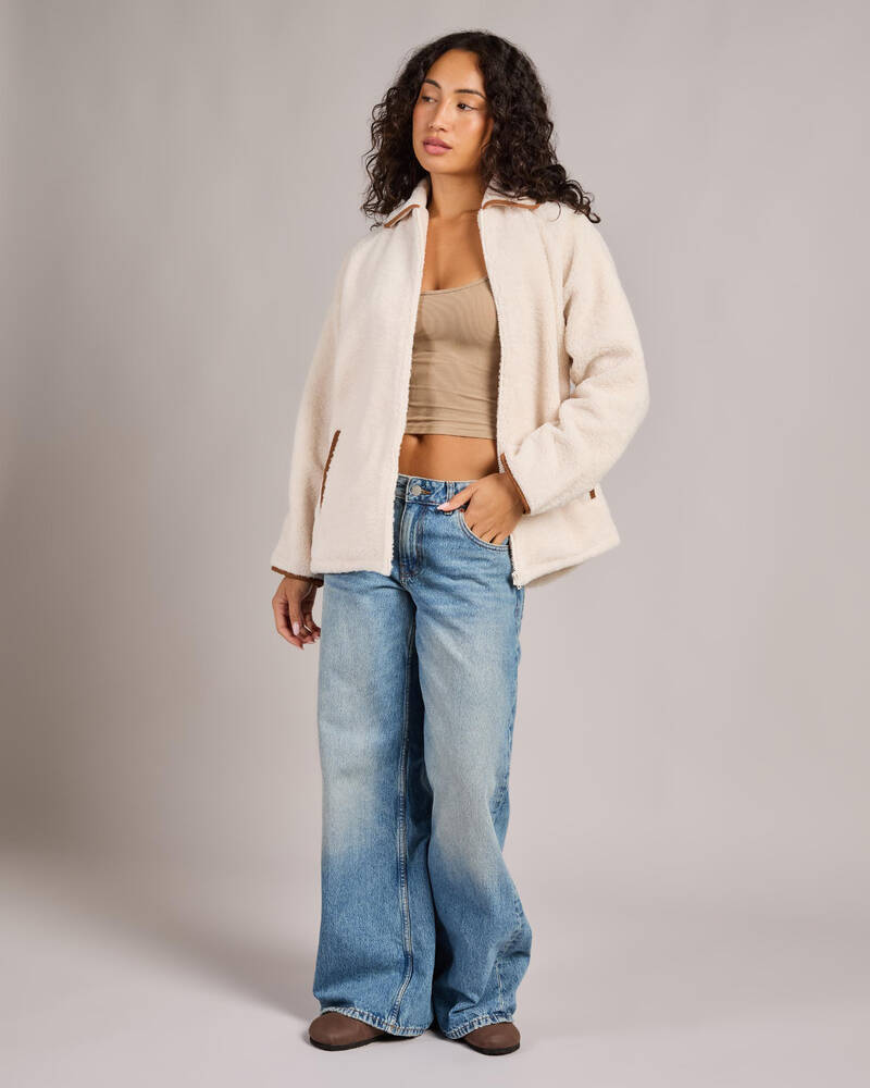 Rhythm Snowy Sherpa Jacket for Womens