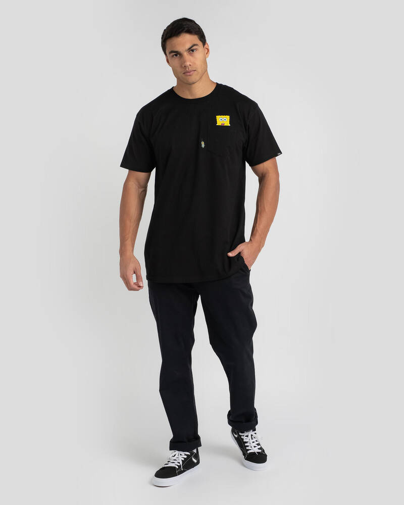 Vans Vans X Spongebob Spotlight Pocket T-Shirt for Mens