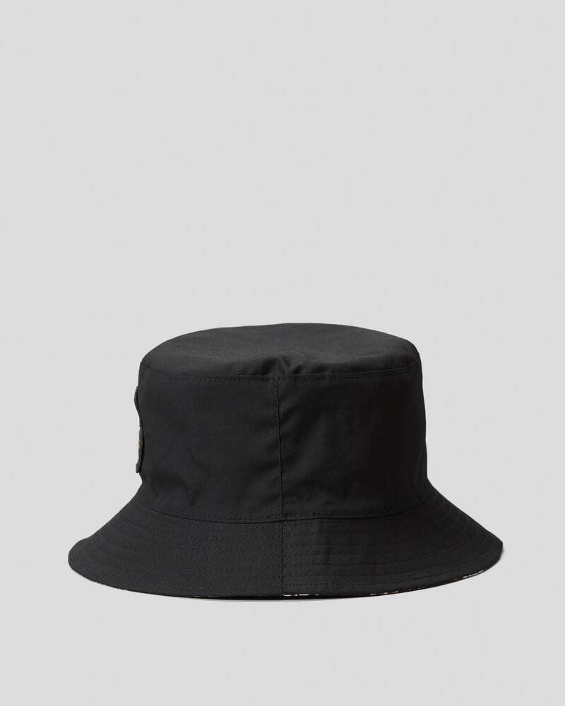 The Mad Hueys Shipwrecked Captain Reversible Bucket Hat for Mens