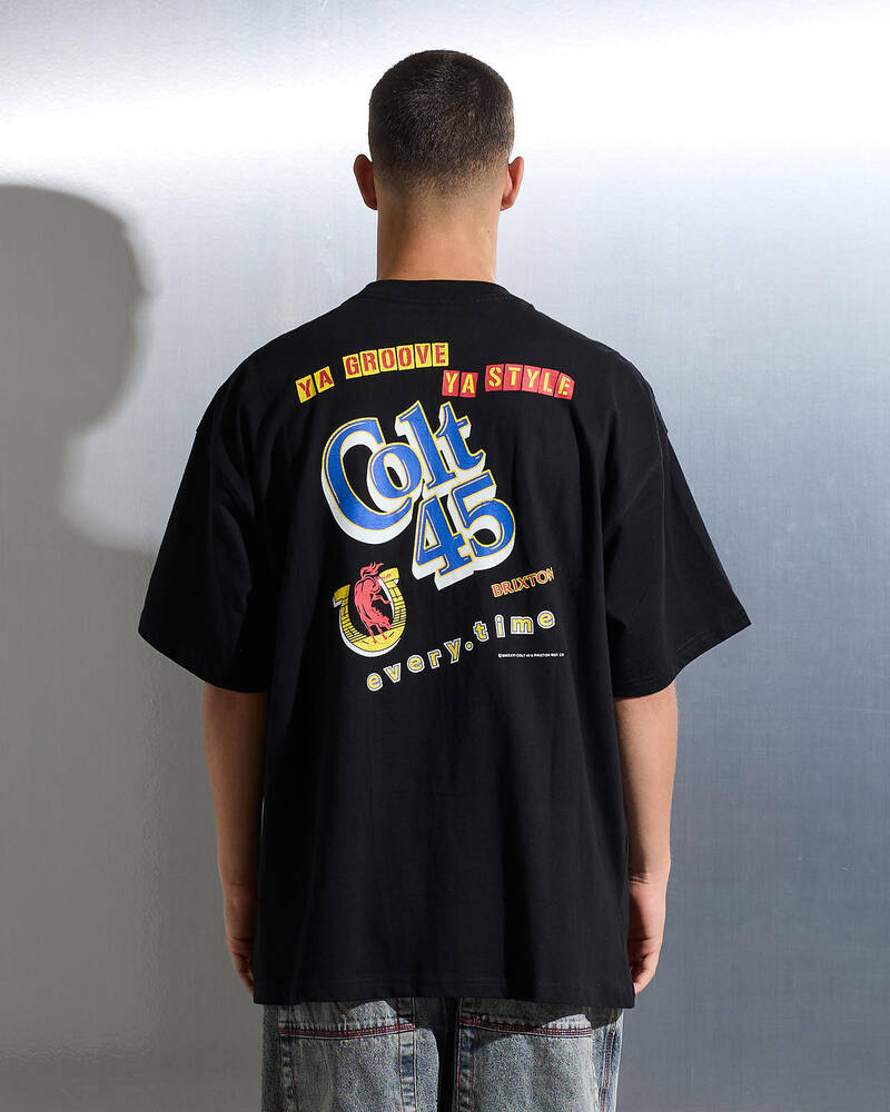 Brixton Colt 45 Everytime Oversized T-Shirt for Mens