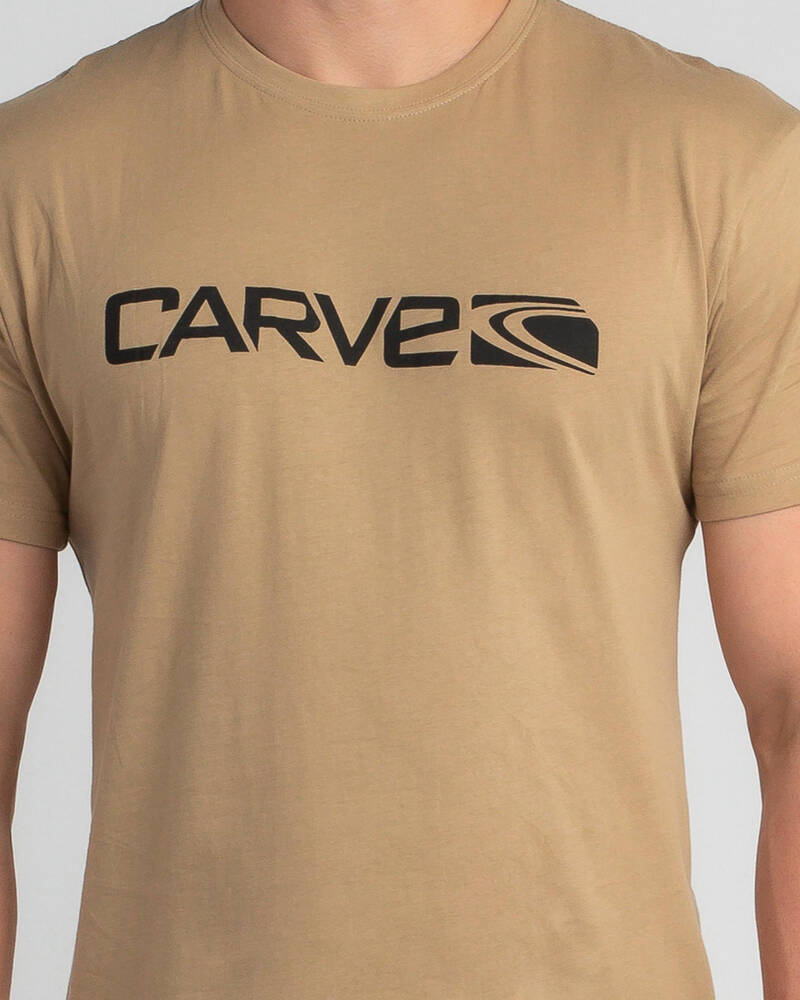 Carve Solid T-Shirt for Mens