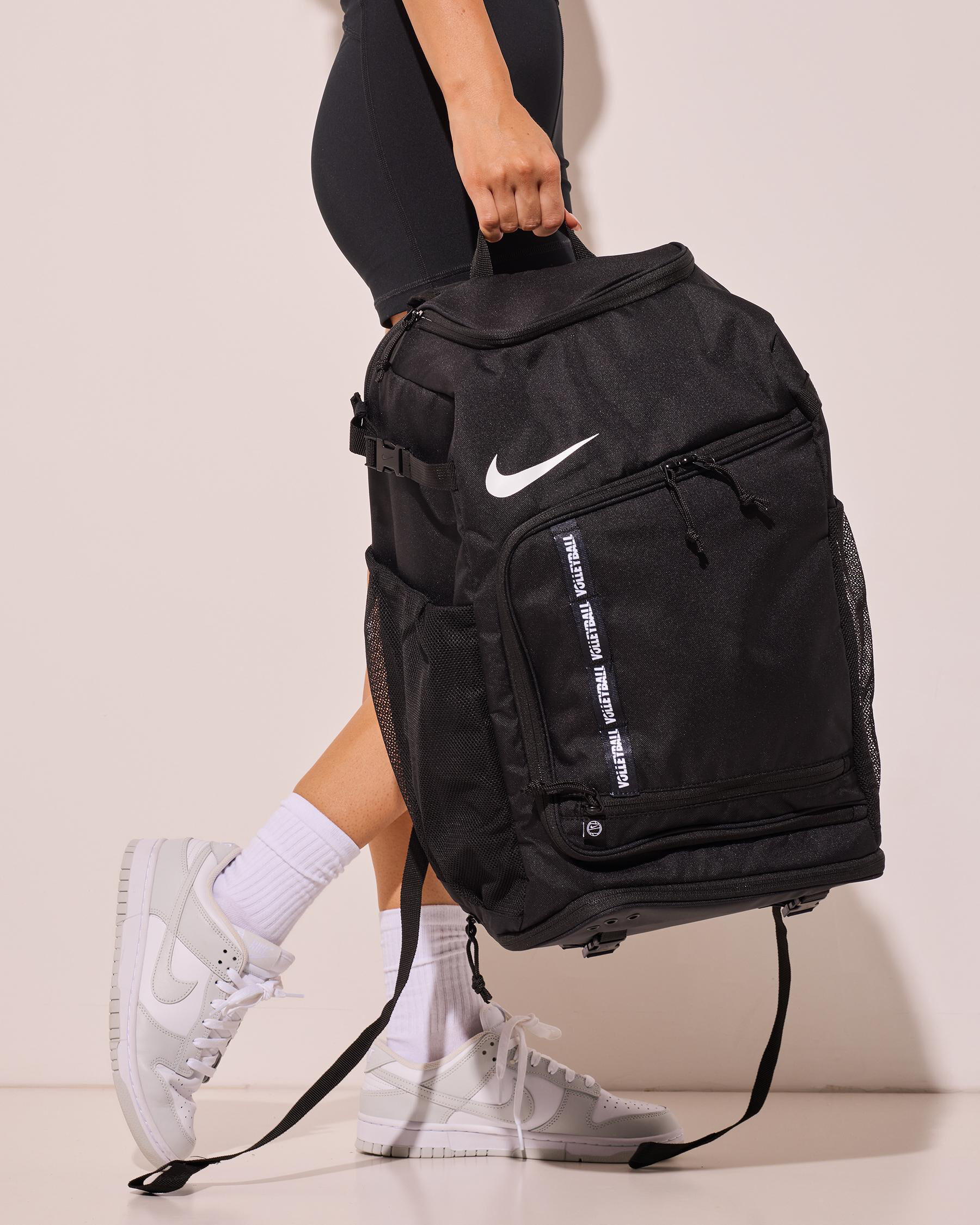 black nike volleyball bag