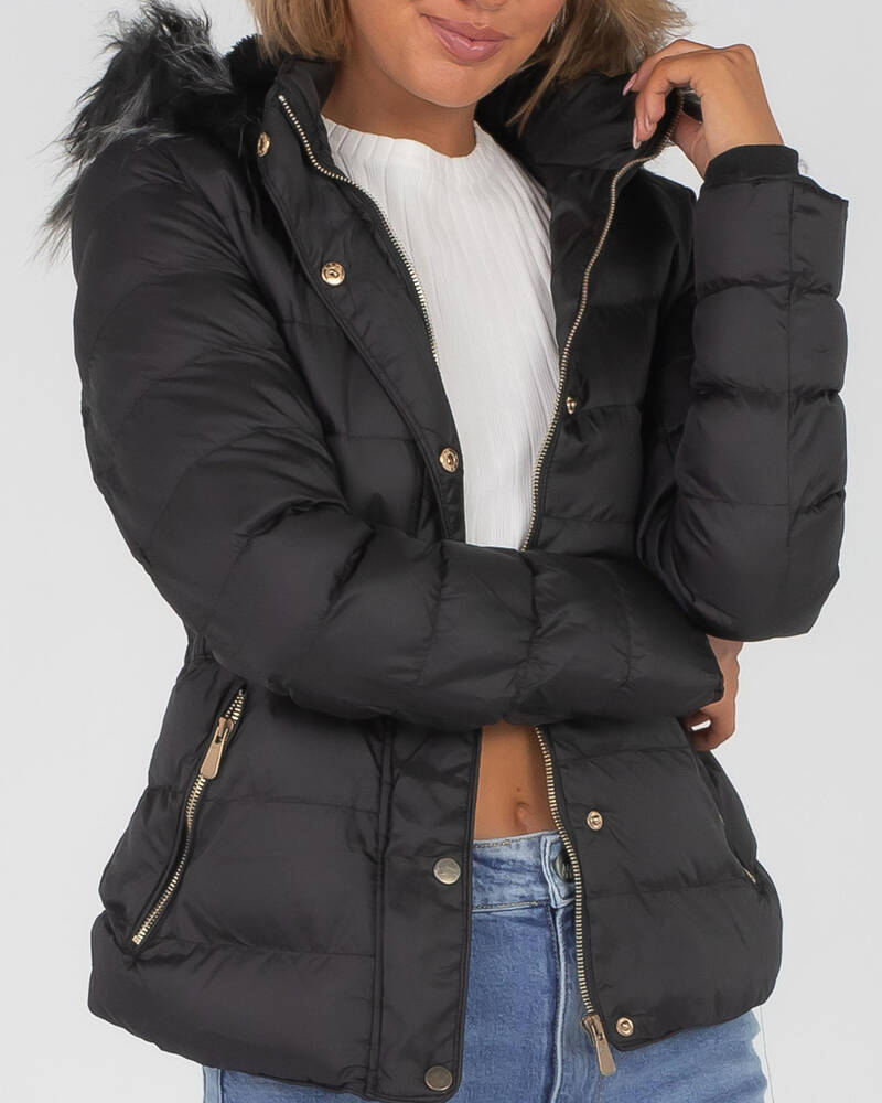 Used Misha Hooded Puffer Jacket for Womens