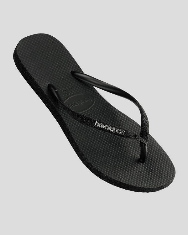 Havaianas Slim Sparkle Thongs for Womens