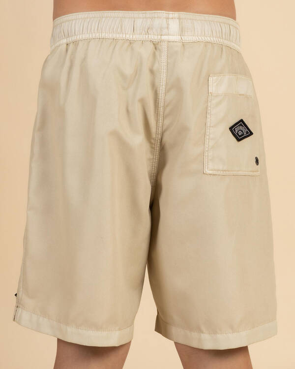 Billabong Boys' All Day Overdye Layback Beach Shorts for Mens