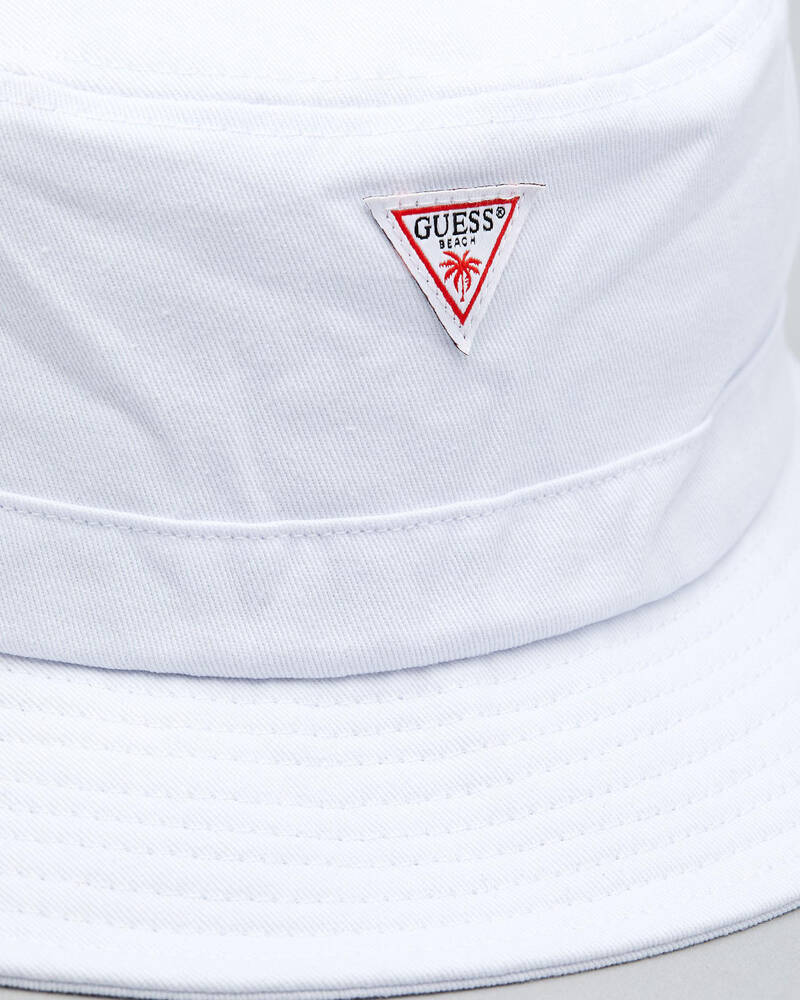 GUESS Jeans Logo Bucket Hat for Womens