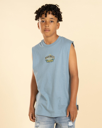 The Mad Hueys Boys' Stay Frothin Muscle Tank for Mens image number null