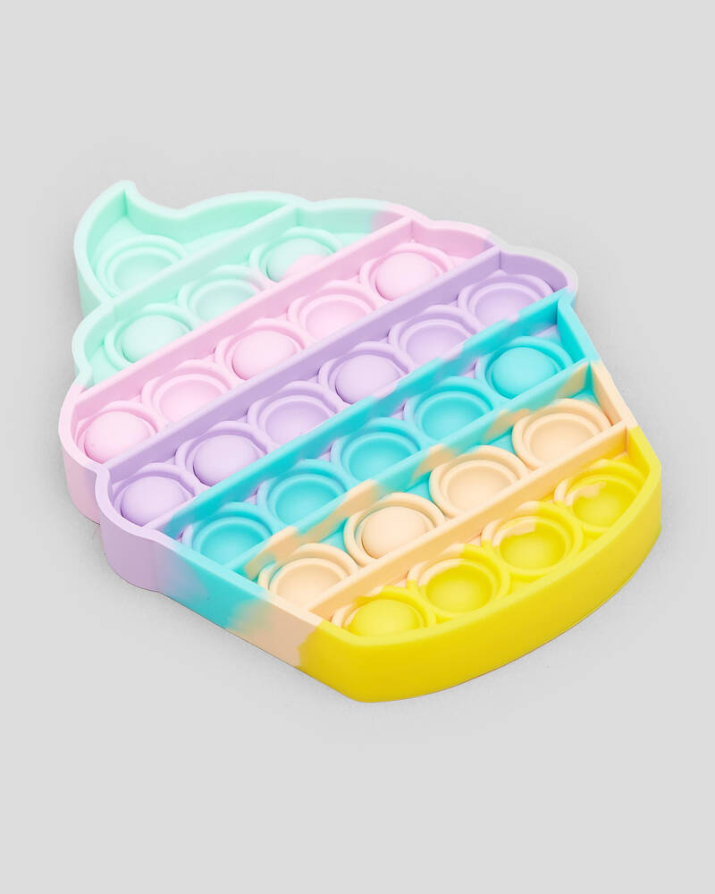 Get It Now Rainbow Pastel Push Pop Toy for Unisex