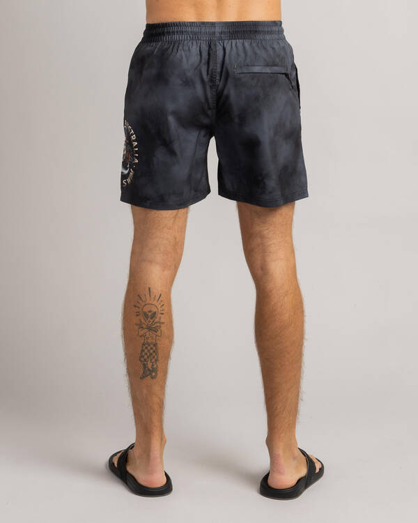 Salty Life Sink Or Swim Elastic Waist Shorts for Mens