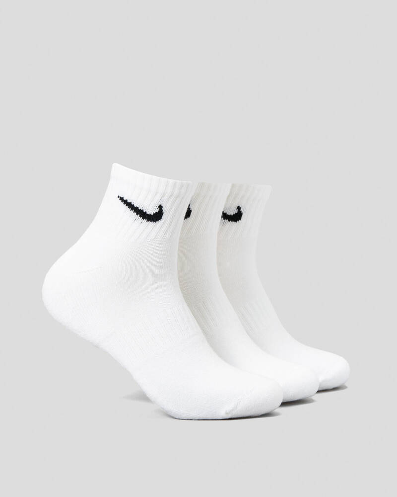 Nike Everyday Cushioned 3 Pack Socks for Mens