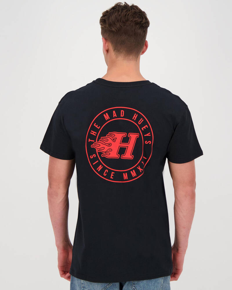 The Mad Hueys Hueys Flamin H T-shirt for Mens