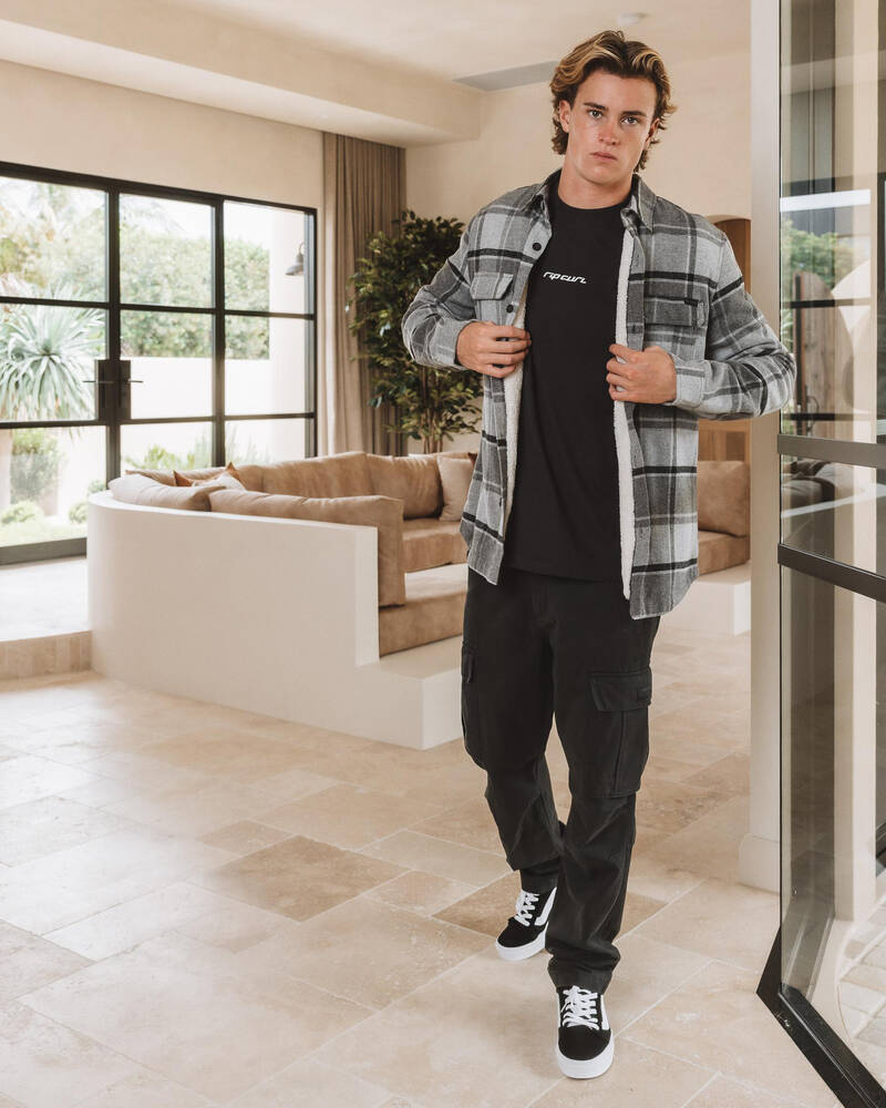 Skylark Trace Long Sleeve Flannel Shirt for Mens