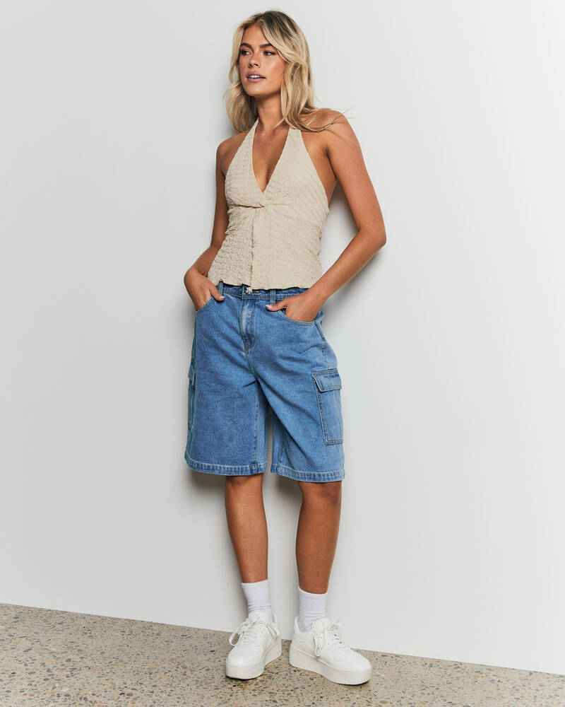 DESU Drop Out Jorts for Womens