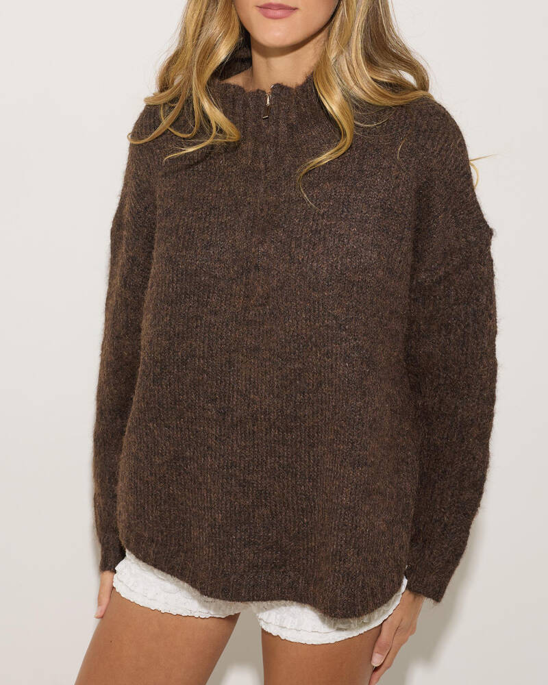 Thanne Michaela Zip Up Knit for Womens