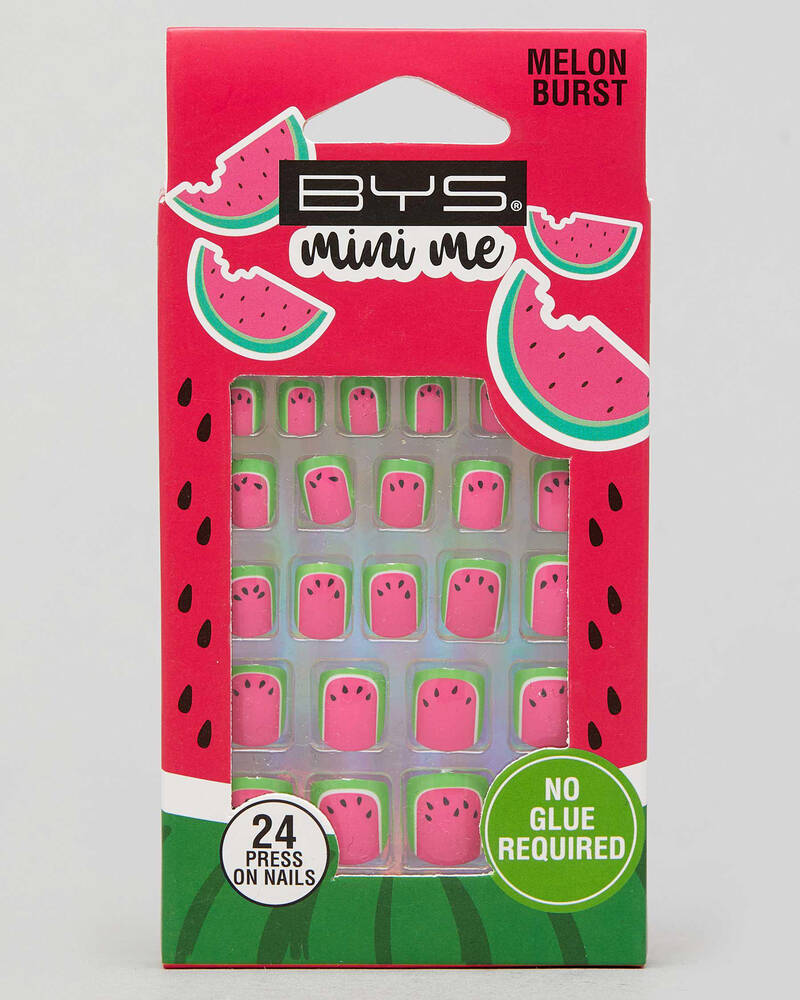 BYS Melon Mini Me Nail Pack for Womens