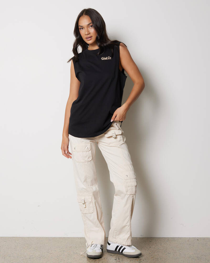 Unit Good Vibes Regular Fit Tank Top for Womens