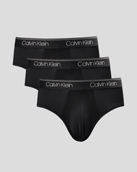 Calvin Klein Micro Stretch Hip Brief 3 Pack for Mens image number null