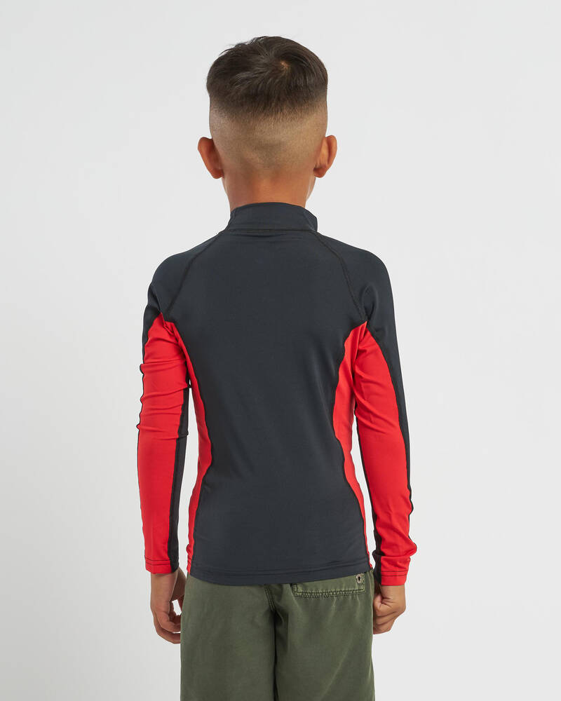 Billabong Toddlers' Jimmy Contrast Long Sleeve Rash Vest for Mens